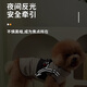 宠物狗狗衣服秋冬款羽绒服保暖小狗小型犬泰迪博美可牵引冬季马甲 桔红色1484送牵引绳保暖加 6XL L