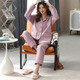 Langsha Herbst- und Winter -Pyjama für Frauen verdickte Baumwolldamen Pyjamas Los großer Winter warme Hauskleidung 9885 m