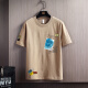 Jianfang juventud camiseta de verano Versión coreana de 12-15 años de edad de secundaria Top 14 Media y Senior Algodón Pure Cotton Slepe T9926 Azul 100 160 m (75-jin [Jin equivale a 0.5 kg])