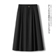 Tangmi Coffee Color Umbrella Skirt Versatile Skirt Women's Autumn and Winter 2025 New High Waist Hepburn Style Mid-Long Skirt Suit Skirt A-Line Skirt Coffee Color Wool Material Thick Style M (27) Recommended 95-105Jin Jin is equal to 0.5 kg