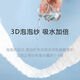 馍彭纱布尿布新生婴儿可水洗重复使用宝宝网裤兜尿片介子 M码【0-6个月】35*15cm拉 1片装 10层【抗菌透气】20条+赠网裤2条