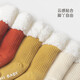 Babylove baby socks winter baby mid-tube socks thickened lamb velvet warm socks plus velvet New Year socks non-slip toddler socks