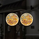 卡夫林克新品幸运叶子袖扣男士袖钉高档衬衫法式袖口扣金属 Cufflinks K124 银色袖扣-幸运叶子