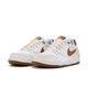 Nike (NIKE) official FULL FORCE men's sneakers autumn shoes low top retro classic HJ3485 121 white/light British brown/white/clear blue 42.5