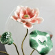Mr. Nanchu Lotus Edredón pacífico adornos de nuevos adornos de estilo chino Crafts Room Office Ornnnnments Moving Moving Movings Jeje Moyei Peaceful Quilt es de aproximadamente 29*9*27.5cm de largo