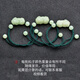 Jade can be guaranteed for 618 Hetian jade Pixiu bracelet Men and women jade Pixiu jade bracelet Blue and white jade Pixiu-women D1695i