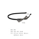 Chimera (CHIMERA) broken hairband teeth non-slip headband bow thin edge headband hair card hair accessories headdress women's Chinese Valentine's Day gift