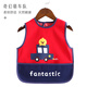 Delantal para niños Ropa de comida para bebés Kindergarten cubierta a prueba de sucio bebé comiendo babero impermeable bolso de arroz delgado A6231 Red Bird Car Modelo regular 110 Altura recomendada 90-100 cm