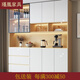 CLCEY PARAJE High Gabinete High Wall Light Luxury Home Room Gabinete de vinos Restaurante Armario de té Gabinete de almacenamiento de cocina Modelo de madera maciza 15280*40*220