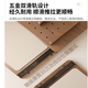 Xiaojiangti solid wood dressing mirror household floor-standing mirror bedroom full-body mirror rotating mobile clothes hanger integrated fitting mirror