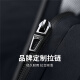 与狼共舞【鹅绒内胆】可拆卸连帽夹克男2024秋冬新款防风锁温保暖外套1049 藏青101 XL (180)