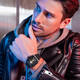 Bonest Gatti German reloj para hombres Tipo de barril Tipo de barril totalmente automático Reloj de San Valentín Día de San Valentín para novio BG9904 Cool Black