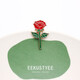 EKUSTYEE Little Prince's Rose Junior Brooch Retro Japanese Men's and Women's Valentine's Day Badge Creative Lapel Pin Accessories Birthday Gift One Serious Rose + Free Gift Box