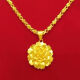 Jinshitong 10,000 personas arrebatan Hong Kong Vietnam Gold Collar Collar de girasol para mujeres para promocionar el collar de calefacción de regalo de cumpleaños del esposo. 8 gramos se venderán por 5,999 yuanes.