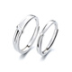 EothPT950 platinum twin knot couple ring for girls, a pair of live rings, Valentine's Day birthday gift for girlfriend 520, a pair of PT950 platinum couple ring + certificate