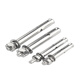 GUWANJI Casing Expansion Anchor Stainless Steel Expansion Screw External Expansion Bolt Explosion Extended Explosion Screw Expansion Tube 304 Stainless Steel M10x150 6 pieces