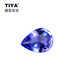 TIYA Colorful Tanzanite, loose tanzanite stone, 1-1.5ct each T001 dark blue water drop 7x5x3mm