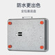 Yongcai Wireless Electronic Scale commercial Plateforme de pesée à échelle de recharge Échelle de planche de planche portable Electronic Scale en acier inoxydable Grande collecte de rebord de comptoir et Logistique de décrochage Express Scale 200 Jin [Jin est égal