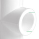YanBen GD-Y1477 PPR water pipe fittings PPR25 (6 points) tee [2 packs] bag