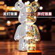 
Jianyi decoration home glowing violent bear birthday gift for girls practical and heart-warming high-end night light bedside atmosphere light