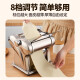 Jingyan selects the electric noodle machine multi -function stainless steel noodle machine home dumpling leather full -automatic small small rolled noodle silver one -size -in -knife type