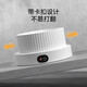 Pet this worry-free constant temperature cat water dispenser yogurt machine in winter heated canned water bowl ceramic insulation water feeding water dispenser pet white bowl 750ml+ (purple) three-stage base