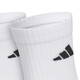 Adidas socks men and women's socks 25 autumn new product outdoor socks breathable casual socks mid-tube socks three pairs JC9273/white/three pairs S