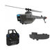 
RHSKY upgraded C128 Black Bee Unmanned Helicopter Four-channel High-definition Aerial Paddle Reconnaissance Plan Children's Toys Practice-Double Electricity Get the hand-flying and equipped with the general-industry version of the remote control