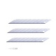 Japan imported engraving small art blade 30 degree 58 degree angle cutting replacement blade NT CUTTER BA BD-100 BD-1 BD-100 50 pieces in a box 30 degree angle