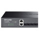普联（TP-LINK）10G以太网万兆交换机 家用网络交换器 网线分线器分流器 TL-ST5008F 8口万兆SFP+光口三层网管