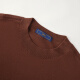 
EMZ Ordos [100% cashmere] cashmere sweater winter new product warm worsted round neck base men's sweater brick red XL 180/96A