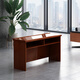 Zhenyuan ZY-TZ-06 table training table conference table listening table listening table painted wooden veneer furniture 1.2m red walnut color
