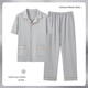 BSTB [extra large size] 7XL super large cotton trousers half-sleeved pajamas for men summer fat man plus fat plus size 300 Jin [Jin equals 0.5 kg] Fat Baolan HD12003 short-sleeved trousers suit 7XL260-330 Jin [Jin equals 0.5 kg]