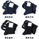 Jihua 3505 Military Summer Socks Official Sweat-Absorbent Winter Socks Wear-Resistant Mid-calf Sports Socks Men's Military Training Socks Mountaineering Socks Breathable Cotton Socks Winter Socks Navy Blue (5 Pairs) One Size