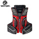 WEFOX Weihu's new sea fishing multi-functional rock fishing buoyancy vest fishing suit life jacket Luya fishing equipment WCX_4025 black red L