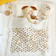 Huaiyin Baby Quilt Autumn and Winter Beanie Quilt Baby Pure Cotton Season Thickened Quilt Children's Spring and Autumn Cover Blanket Kindergarten Blanket Little Bear Head Beanie Quilt 120x100cm