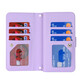 Iscovercase Apple 14Promax/13/12/11 Mobiltelefon Hülle Schutzhülle Wallet Neigung Abdeckungskarte Lanyard Leder Hülle Black + Long Lanyard Apple 11