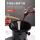 Just Plastic Wine Bucket Red Wine Bucket Champagne Bucket Blind Tasting Bucket Ice Bucket Ice Cube Black Reception Small Wine Bucket Black Large Spit Bucket-3L