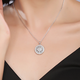 Yuan Shengfu's new PT950 fashionable eight-treasure compass platinum pendant, genuine platinum pendant with the word 