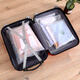 JING PING travel storage bag portable clothes sorting transparent small cloth bag underwear suitcase clothing seal bag package bag tie-tight 5 each large, medium and small