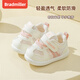 BradMiller (BradMiller) baby girl toddler shoes summer children's sandals soft sole mesh baby shoes 0-1-2 years old spring and summer baby shoes 9253 pink single layer 13 inner length 13 cm