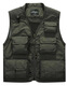 
JP Spring, summer and autumn thin men's vest multi-pocket quick-drying mountaineering photography jacket 9898 Military green S (suitable for 95 Jin [Jin equals 0.5 kg]-110 Jin [Jin equals 0.5 kg])