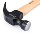 SATA Tools Home Woodworking Hammer Wooden Handle High Carbon Steel Hammer Construction Site Hammer Claw Hammer 05601 05602 Wooden Handle Claw Hammer 1 Pound 05602