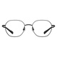 BOLON Tyrannosaurus myopia glasses frame new product titanium frame retro frame women round frame BA7000 B11-Mumph black