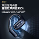 Philips (PHILIPS) bone conduction Bluetooth headset concept non-in-ear open type true wireless ear-hanging ear clip type sports running long battery life game call noise reduction TAA3719-Black