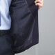 Hongdu Wind Breaker Herren importiert Wollstoff mit mittlerem Schnallen mit mittlerem Schnallen formeller Kleidung für Arbeiten im mittleren und älteren Männerjacke dunkelblau CT8522-1 170/88A