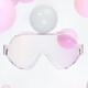 Fan De'an (BALNEAIRE) women's large-frame swimming goggles high-definition waterproof and anti-fog diving glasses sun protection vacation BYJ054 Phantom Pink