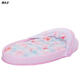 Portable bed mid-bed baby crib foldable newborn bed mosquito net bionic bb bed anti-pressure pink three-piece set 105*65*50