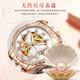 Swiss Swisss Swisss Swiss Watch Wome Women Simple Temprament Women Watch Полностью автоматические механические часы Luminous Faitrypronation Ceramic Watch Olevs-6622-CERMIC ROSE WHET Women