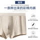 
Yashikai 7A-grade antibacterial men's undyed colored cotton boxer underwear breathable medium waist youth high-end boy shorts 688-color skin-color blue-color blue 3 strips 3XL 140-170Jin[Jin equals 0.5 kg]